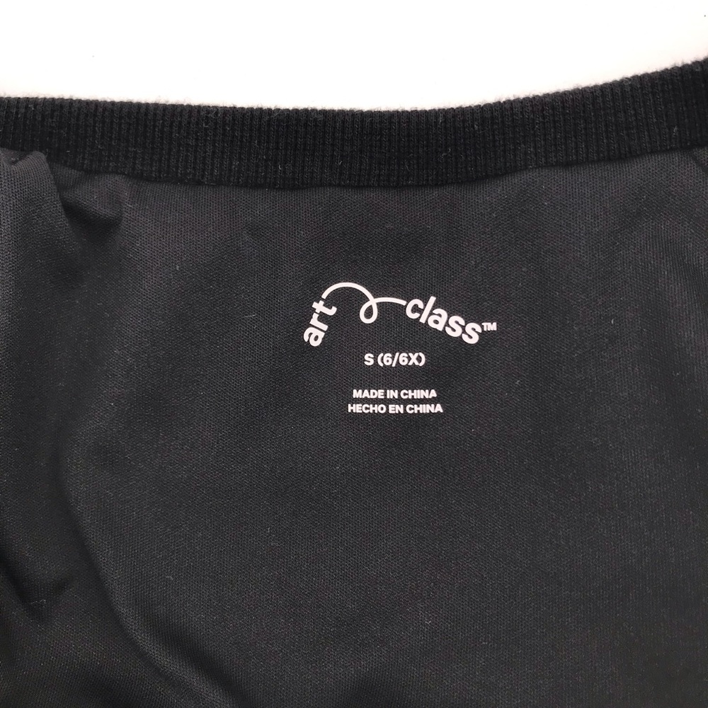 Art Class Girls Gold and Black Flip Sequin Jacket - Picture 4 of 6